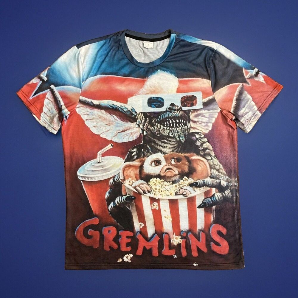 Gremlins Classic Movie Horror T-Shirt Mens Size Medium